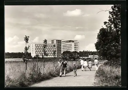 AK Klink / Müritz, FDGB-Ferienobjekt Erholungsheim Herbert Warnke
