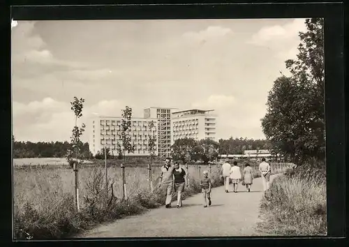 AK Klink / Müritz, FDGB-Ferienobjekt Erholungsheim Herbert Warnke