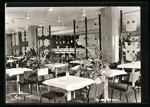 AK Klink / Müritz, FDGB-Ferienobjekt Erholungsheim Herbert Warnke, Milchbar