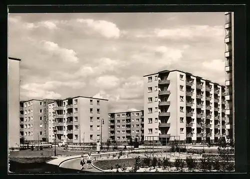 AK Berlin-Kreuzberg, Otto-Suhr-Siedlung, Am Waldeckpark