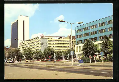 AK Berlin, Internationales Handelszentrum und Interhotel Unter den Linden