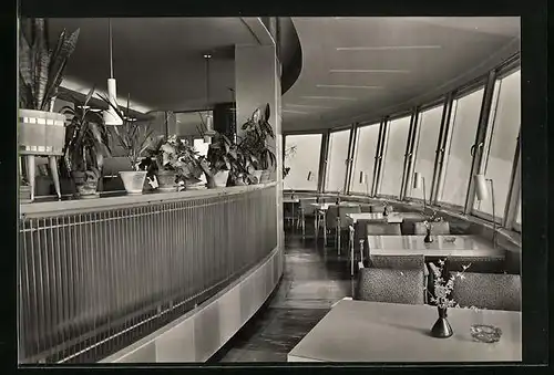 AK Schwerin-Zippendorf, Fernsehturm, Café