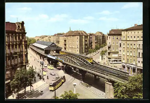 AK Berlin, Prenzlauer Berg, U-Bahnhof Dimitroffstrasse