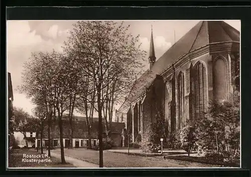 AK Rostock i. M., Partie am Kloster