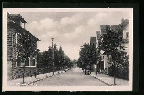 AK Genthin, Blick in die Bahnhofstrasse