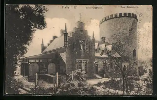 AK Halle i. W., an der Burg Ravensberg