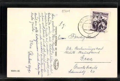 AK Lassnitzhöhe, an der Pension Annenheim