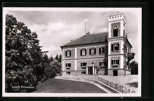 AK St. Marein, Aufgang zum Schloss Pirkwiesen