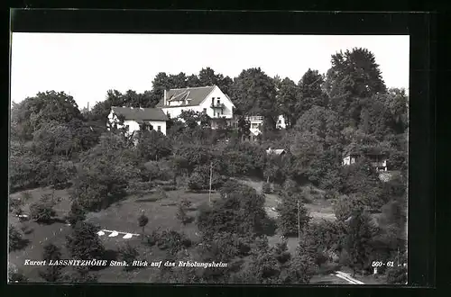 AK Lassnitzhöhe, Blick auf das Erholungsheim