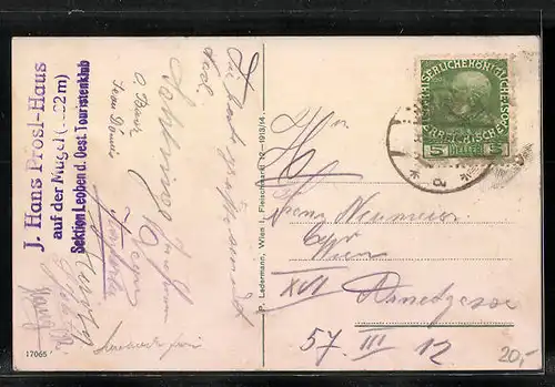 AK Aflenz, Ortstotale mit der Kirche