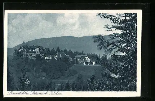 AK Lassnitzhöhe, Blick auf das Kurhaus