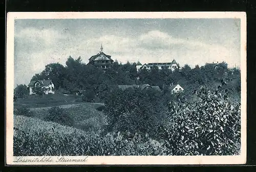 AK Lassnitzhöhe i. d. Steiermark, Blick auf die Siedlung