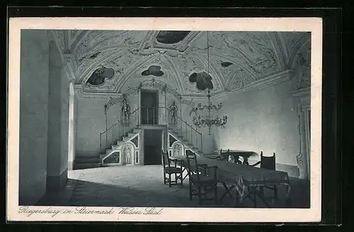 AK Riegersburg i. d. Steiermark, im Weissen Saal