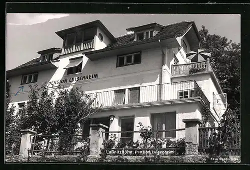 AK Lassnitzhöhe, vor der Pension Luisenheim