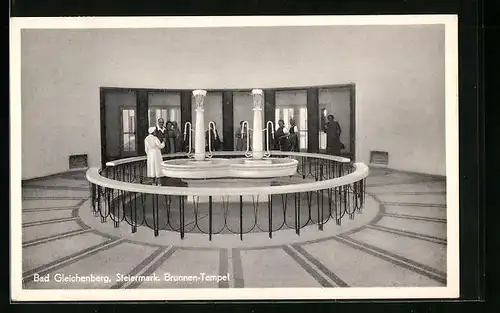 AK Bad Gleichenberg, im Brunnen - Tempel