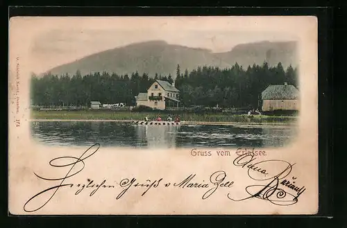 AK Mariazell, Hotel am Ufer des Erlafsee