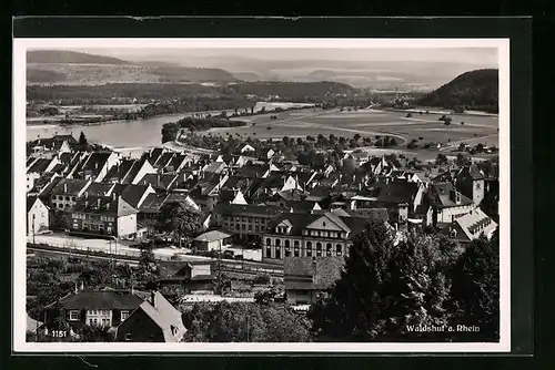 AK Waldshut am Rhein, Blick über die Dächer der Stadt