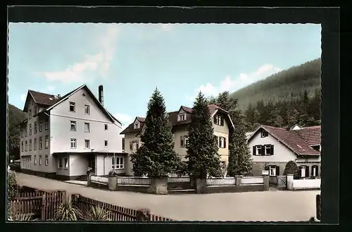 AK Bad Teinach im Schwarzwald, vor dem Erholungsheim Waldfrieden