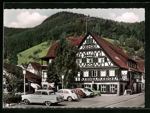 AK Schenkenzell im Schwarzwald, Gasthaus und Pension zur Sonne