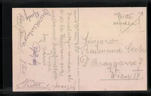 AK Krems a. Donau, Generalansicht mit der Pfarrkirche St. Veit