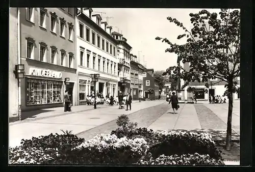 AK Weissenfels, auf dem Karl-Marx-Platz