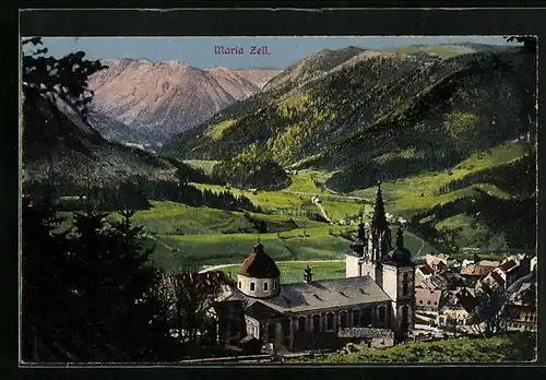 AK Mariazell i. Steiermark, an der Basilika
