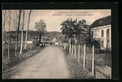 AK Montuley, Vue prise du Moulin de la Godelle