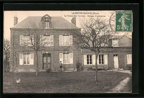 AK La Neuve-Grange, La Ferme des Cornets, Maison d`habitation