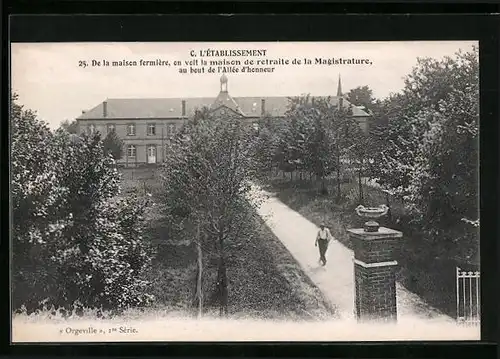 AK Orgeville, C. L`Établissement: De la maison fermière...