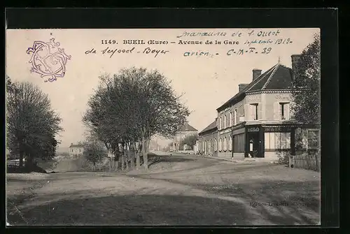 AK Bueil, Avenue de la Gare