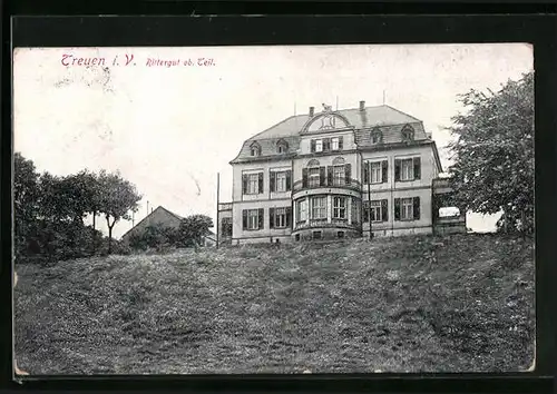 AK Treuen i. V., Rittergut ob. Teil