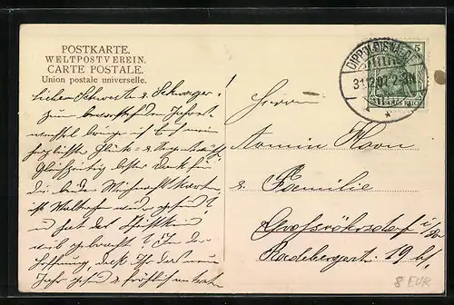 AK Dippoldiswalde, Marktplatz mit Rathaus