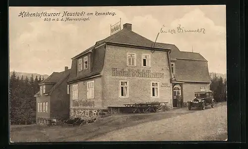 AK Neustadt a. Rennsteig, Hotel Waldhaus