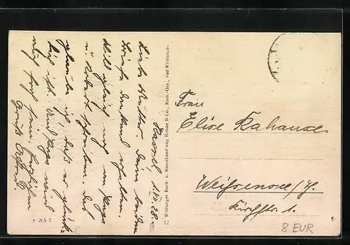 AK Bad Wildungen, Georg Victor-Strasse mit Europäischem Hof