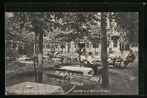 AK Zeithain, Truppenübungsplatz, Cantine a. d. Fabrice-Strasse