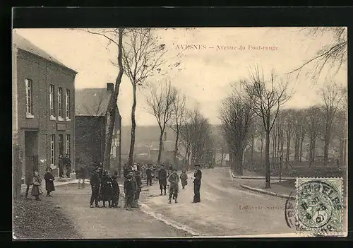 AK Avesnes, Avenue du Pont-rouge