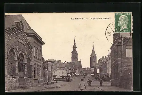 AK Le Cateau, Le Marché couvert