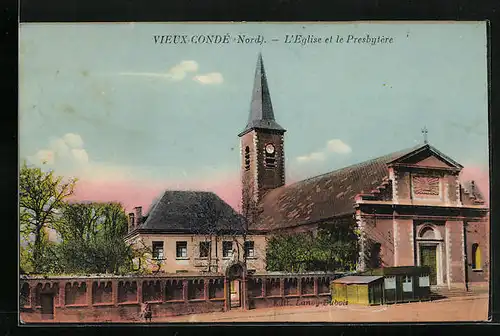 AK Vieux-Condé, L`Eglise et le Prsbytère