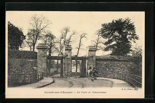 AK Condé-sur-l`Escaut, La Porte de Valenciennes