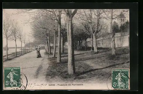 AK Cosne, Promenade des Marronniers