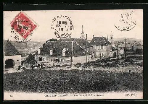 AK Chateau-Chinon, Pensionnat Sainte-Reine