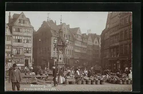 AK Hamburg-Altona, Kaiserparade 1906 am Messberg, Fotoverlag Strumper & Co.