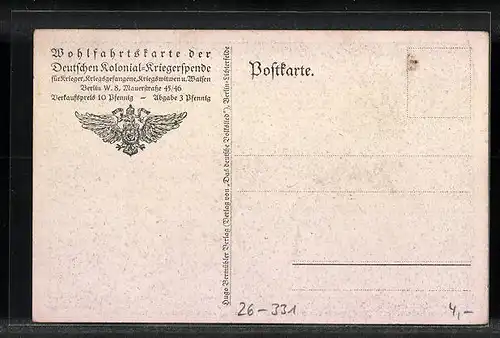 Künstler-AK Hans Baluschek: Der Jäger in dem grünen Wald