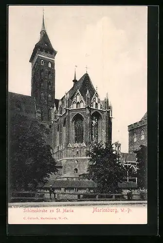 AK Marienburg, Schlosskirche zu St. Maria