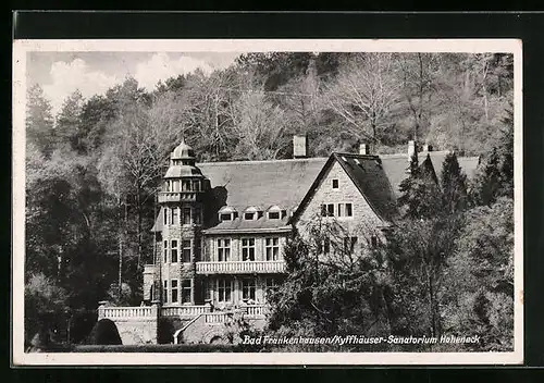 AK Bad Frankenhausen /Kyffh., Sanatorium Hoheneck