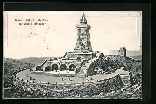 AK Kyffhäuser, Kaiser Wilhelm-Denkmal