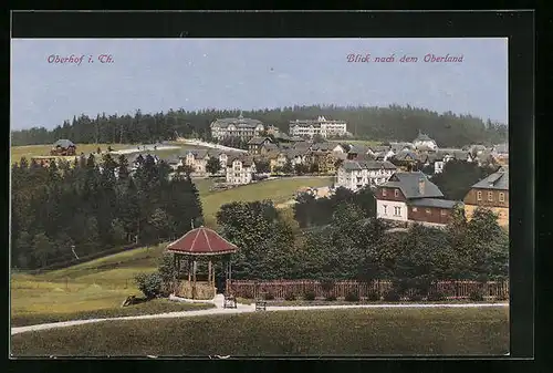 AK Oberhof i. Th., Blick nach dem Oberland