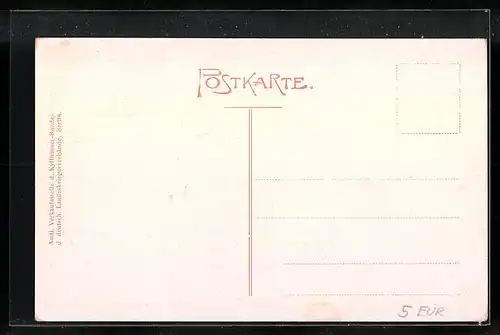 AK Kyffhäuser, Kaisersaal der Denkmalswirtschaft, Gaststätte