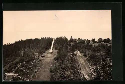 AK Oberhof /Thür., Die drei Sprungschanzen