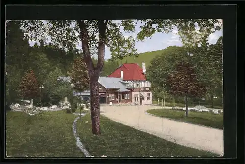 AK Oberhof /Thür., Obere Schweizerhütte